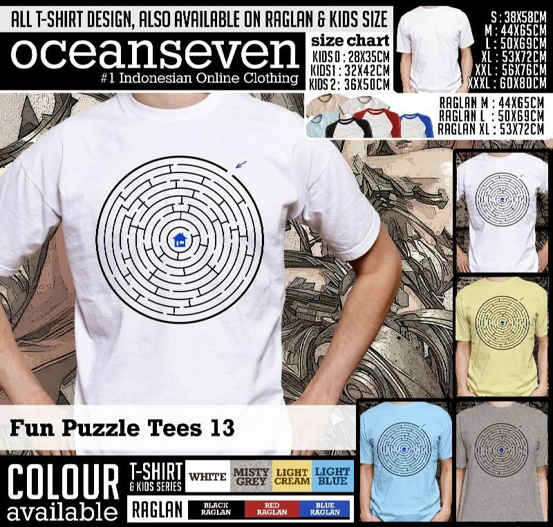 Kaos Fun Puzzle Tees 13