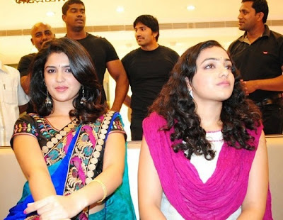 Deeksha Seth and Nithya Menon at Studio Manthir Launch