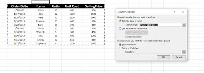 How to use pivot table in excel