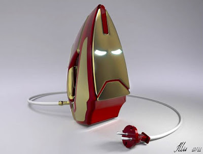 plancha de iron man  series y television