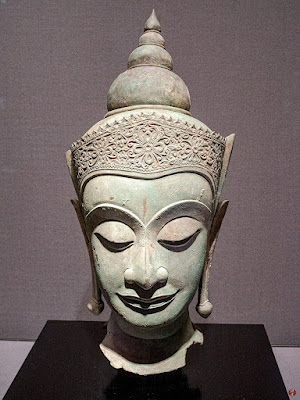 Head of Crowned Buddha: Tokyo National Museum