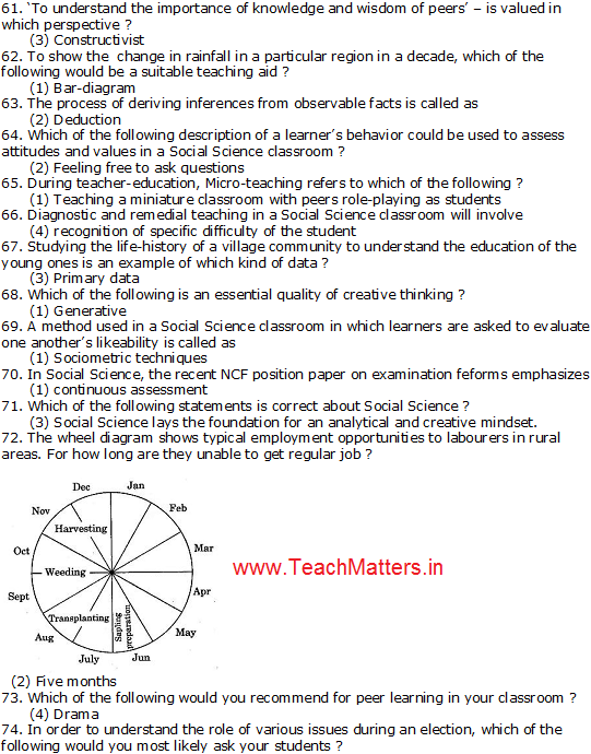 CTET SEPT 14 Solved Q. Paper-II Part-3 (SS)-ii.photo