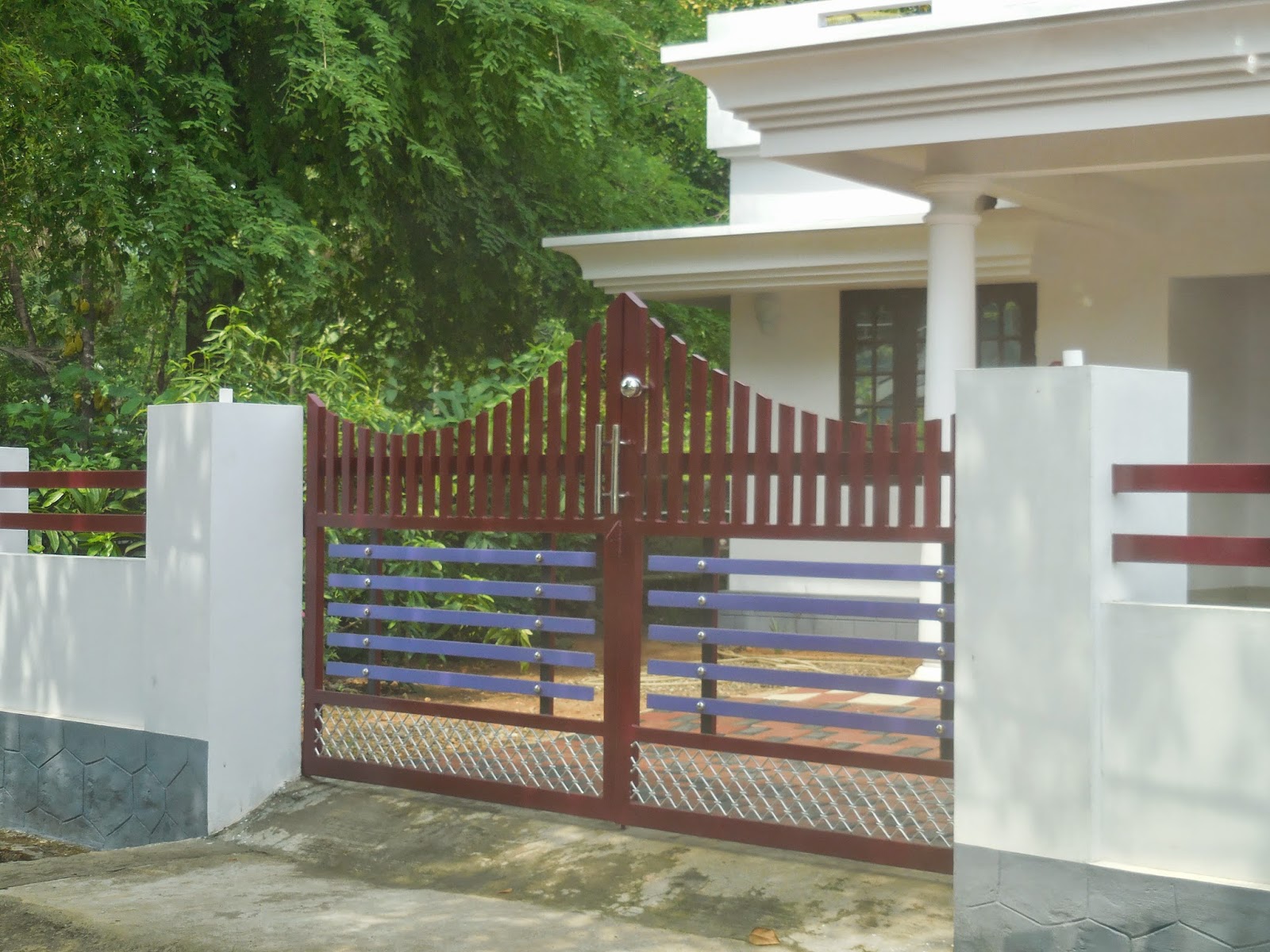 Kerala Gate Designs: Pictures of Kerala House Gates