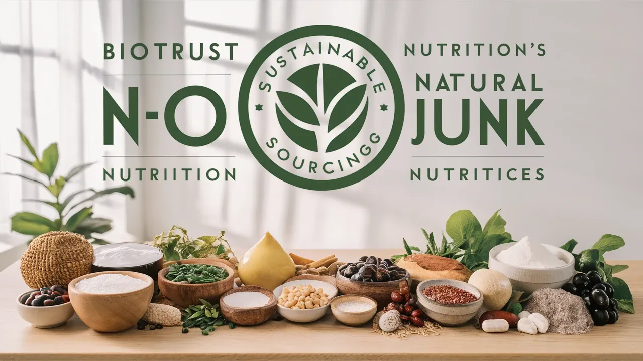 BioTrust Nutrition's 'No Junk' Policy A Commitment to Clean, Quality Ingredients and Sustainable Sourcing