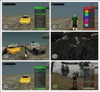 GTA V Cheat Menu For GTA San Andreas For Pc