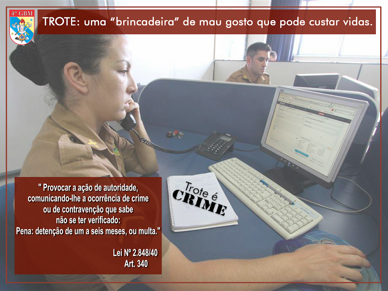 TROTE: uma “brincadeira” de mau gosto que pode custar vidas.