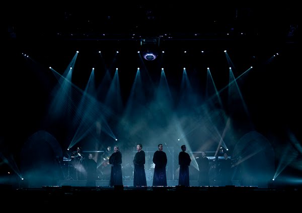 Gregorian during a live performance in Berne Switzerland