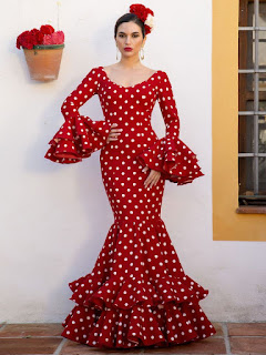 Trajes Carmela Gitana y Flamenca - Modelo India