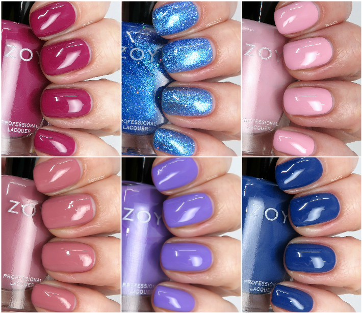 The Polished Hippy: Zoya Calm Collection Spring 2020 Swatches and Review