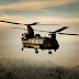Royal Air Force Chinook HC Mk2 Sunset Scene