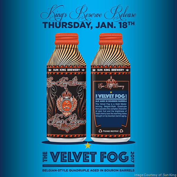 Sun King Velvet Fog Belgian Quad Coming 1/18