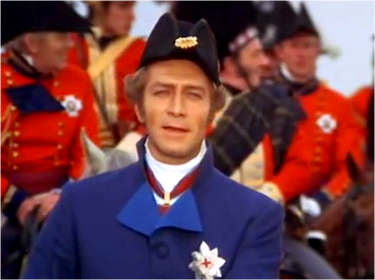 Christopher Plummer as the Duke of Wellington in Waterloo ...