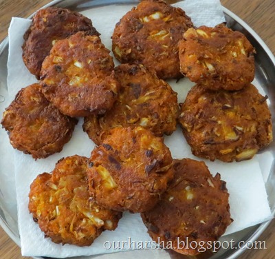 Cabbage Carrot  Pakoda (6)