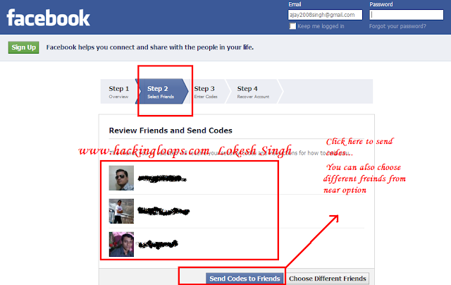 Hacking Facebook account password 6