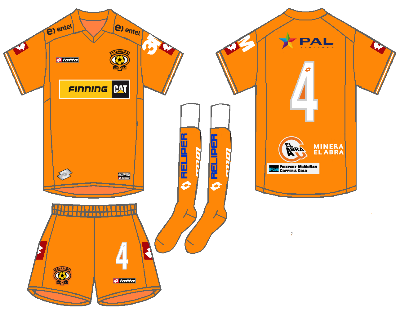 .. INDUMENTARIA DEPORTIVA: Cobreloa 2012