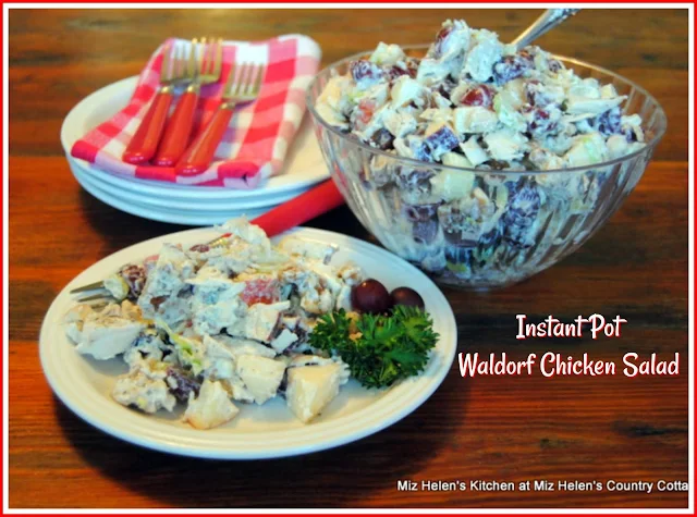 Instant Pot Waldorf Chicken Salad at Miz Helen's Country Cottage