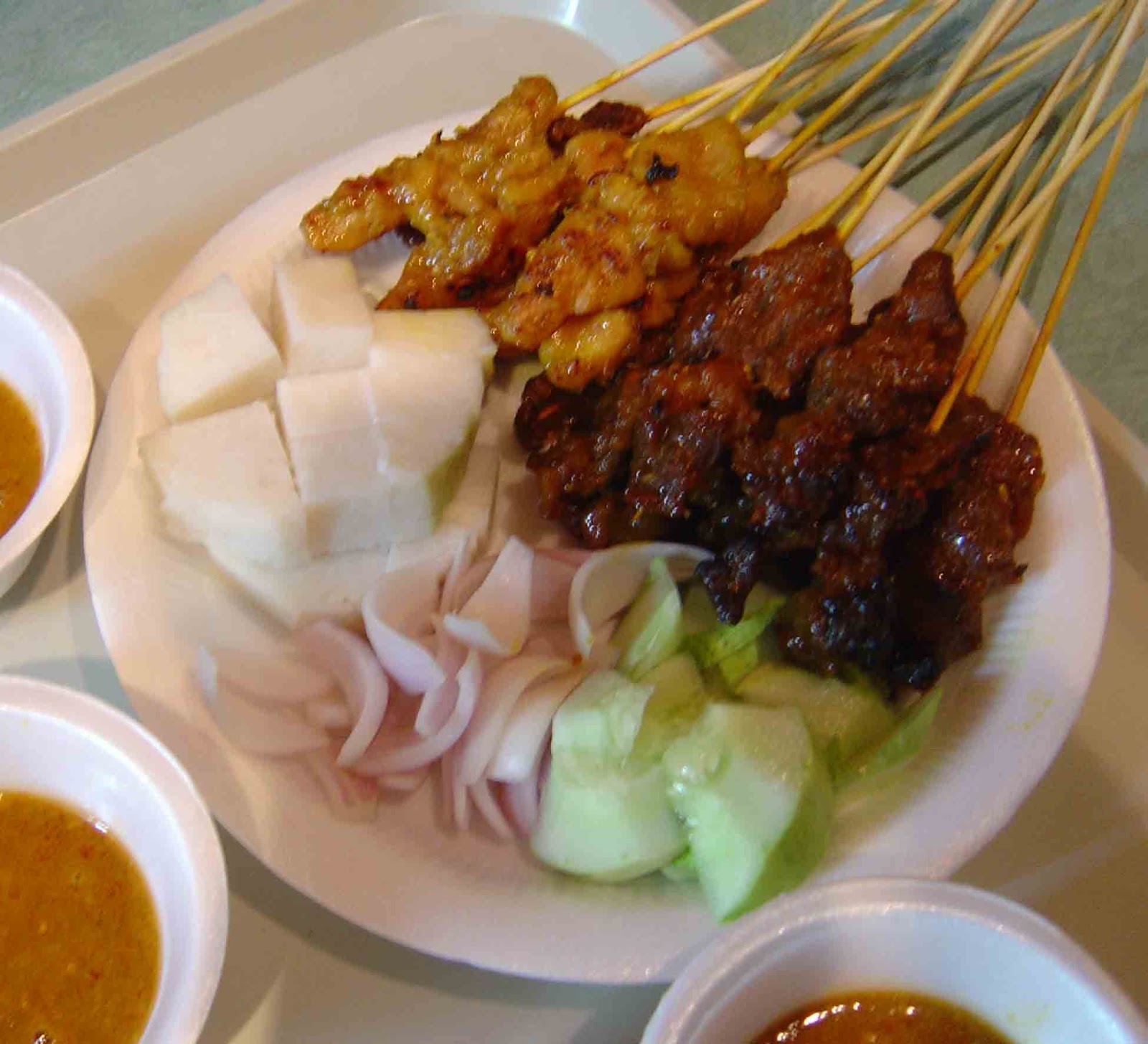 Hari nan indah: RESEPI SATAY AYAM MADU