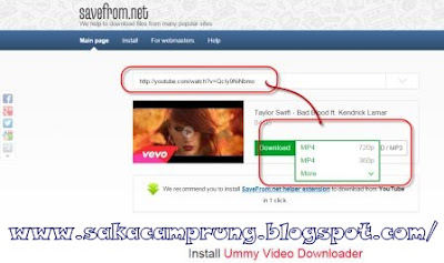 Cara Download Video Youtube Tanpa Software