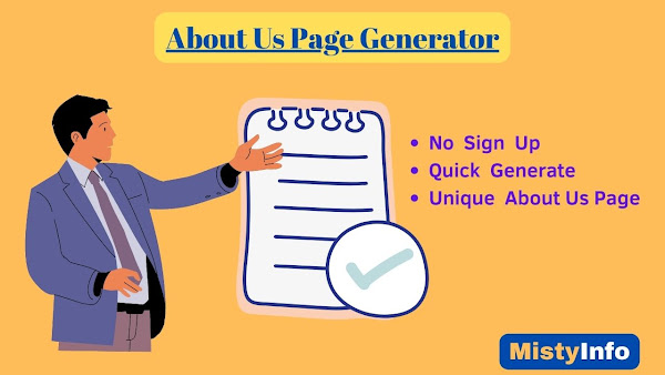 About Us Page Generator Featured Image