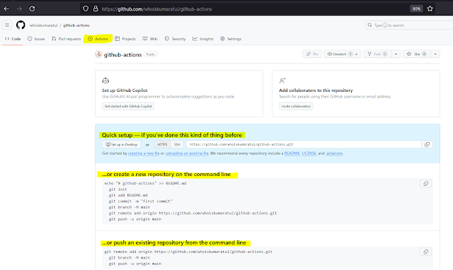 Github Actions CI CD Pipelines WorkFlows