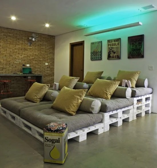 Desain sofa inspiratif dari palet bekas