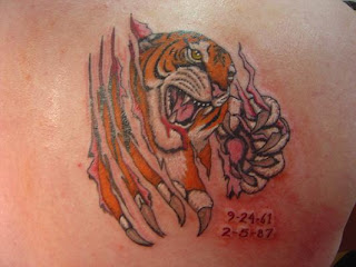 tiger tattoo art design body