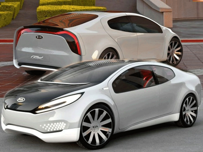 The Hybrid Concept Kia Ray-at the Chicago Auto Show, The company Kia will present in late September at the Paris motor show concept of urban electric trolley Pop. Soon the Korean automaker promises to tell about the technical characteristics of the car. 