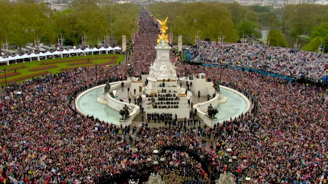 Μετά τη στέψη, στο Buckingham Palace 2023