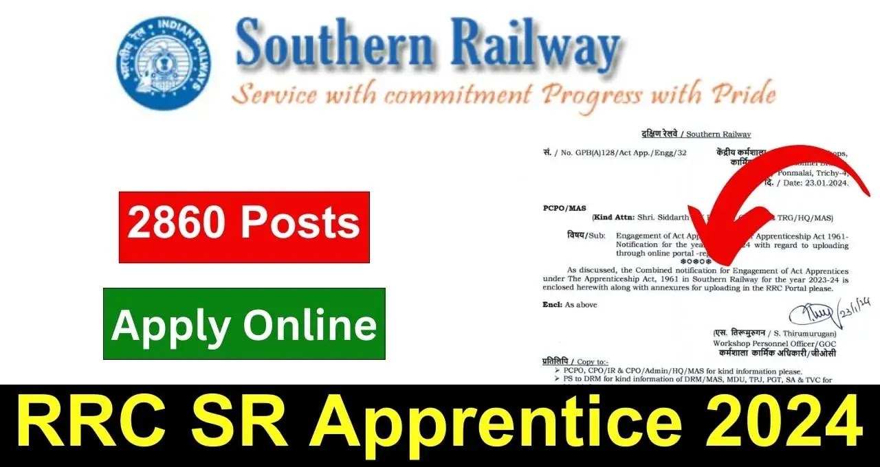 SR RRC Recruitment 2024