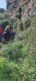 Caminando hacia cala Sant Llorenç