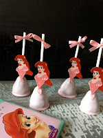 Ariel Cake pops