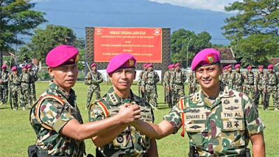 Putra Solok Selatan Pimpinan Pusat Latihan Pertempuran Marinir