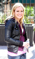 Hilary Duff on the Set of SVU