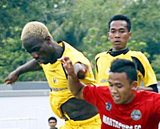 Ansu Toure , pemain seleksi Barito