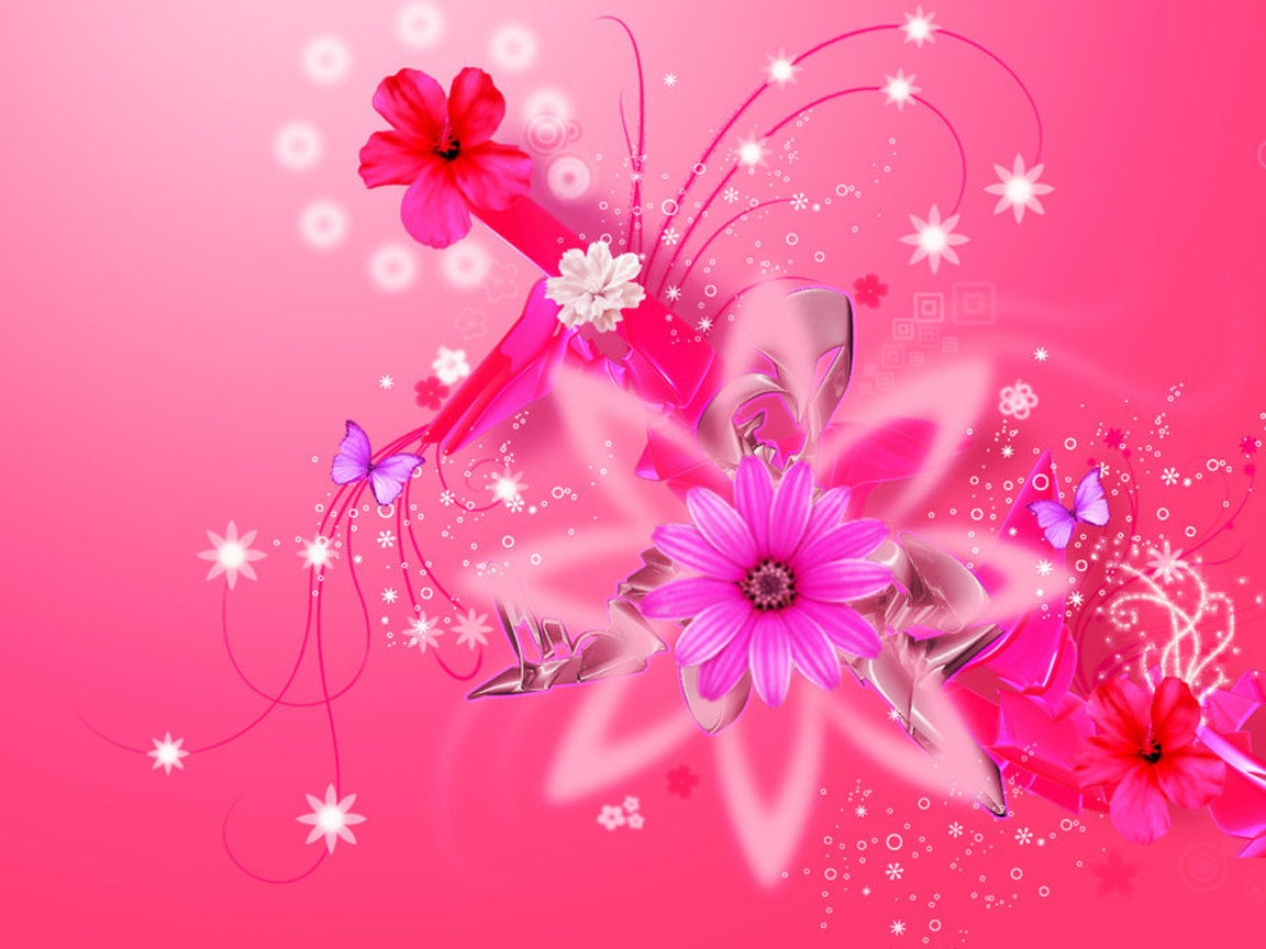Ngares Blog's: Pink HD Wallpapers Colorful Girly Backgrounds