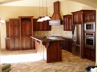 Knotty Alder Cabinets