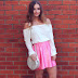 Fashion | Vintageous Rags Pink Preppy skirt