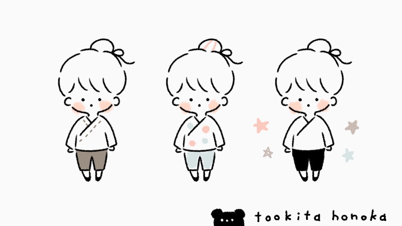 彦星さまのゆるいイラストの簡単かわいい描き方 七夕 手書き ボールペン 手帳用 遠北ほのかのイラストサイト 彦星さまのゆるいイラストの簡単かわいい描き方 七夕 手書き ボールペン 手帳用 遠北ほのかのイラストサイト