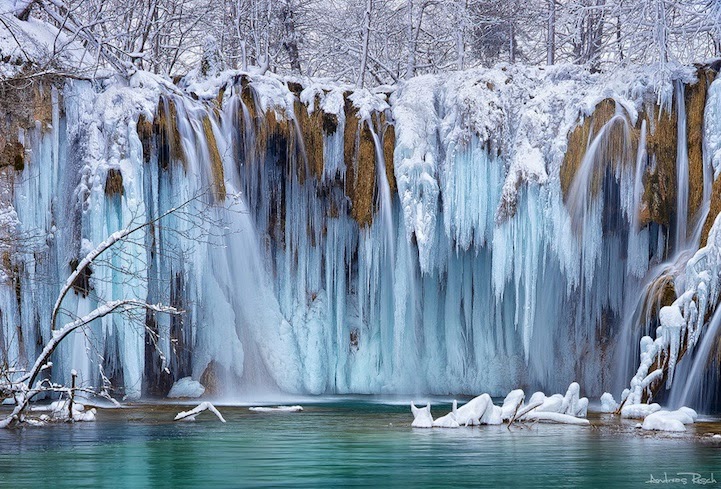 Waterfalls at Plitvice Lakes National Park, Croatia