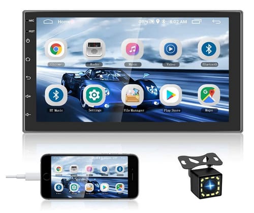 Mantian 7 inch Double Din Stereo Android Car Radio