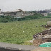 River shockingly turns to dry land at Kara Market in Lagos (photos) 