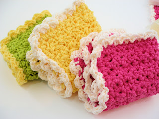 crochet soap handcrafted washcloth teacher gift cotton