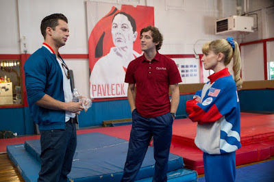 Sebastian Stan, Melissa Rauch and Thomas Middleditch in The Bronze