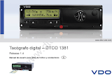 Tacógrafo digital DTCO 1381 Versión 1.4