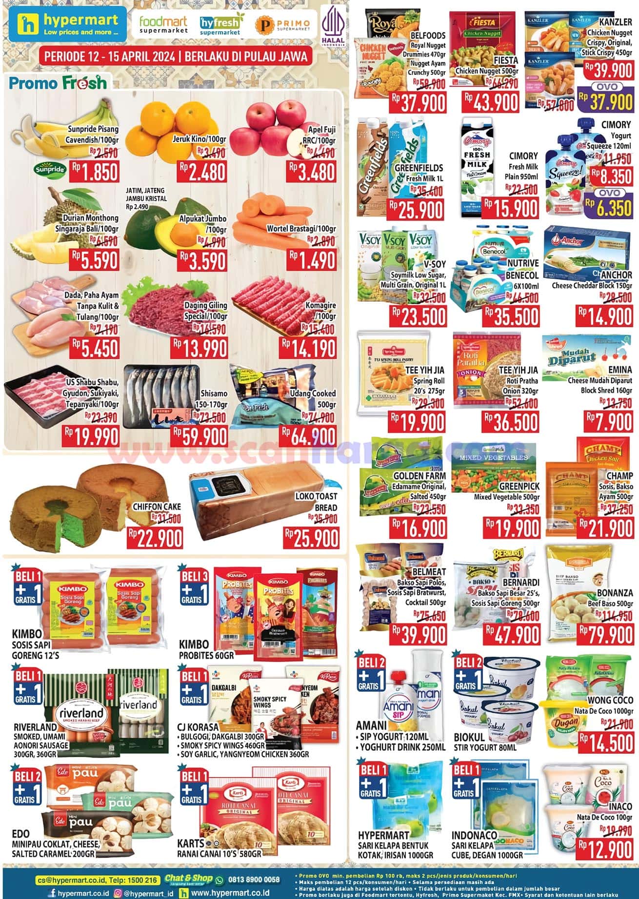 Katalog Promo JSM Hypermart Weekend Terbaru 12 - 15 April 2024 2