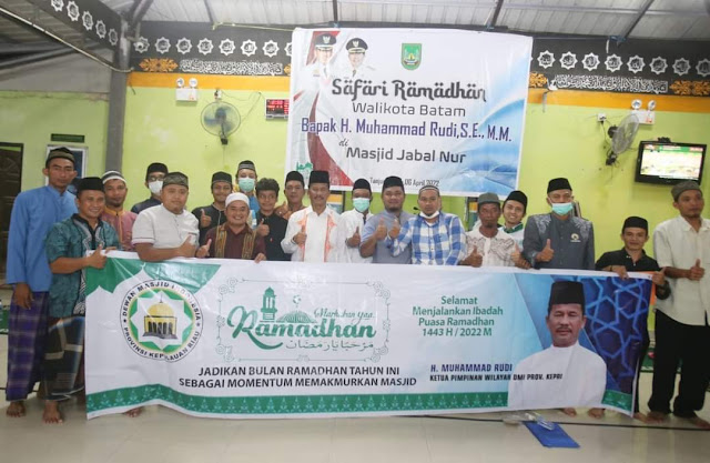Rudi Melakukan Safari Ramadhan di Kecamatan Seibeduk