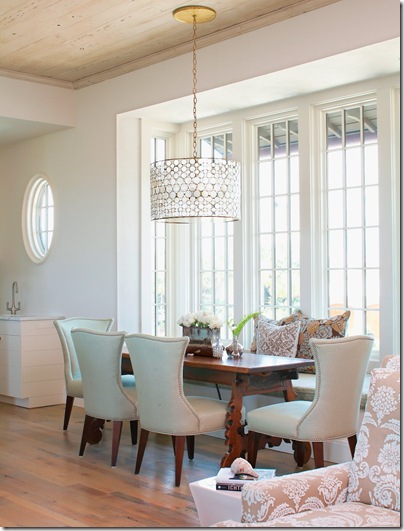 cococozy dining room serena drum chandelier oly tracery