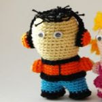 patron gratis muñeco amigurumi |  free amigurumi pattern doll 