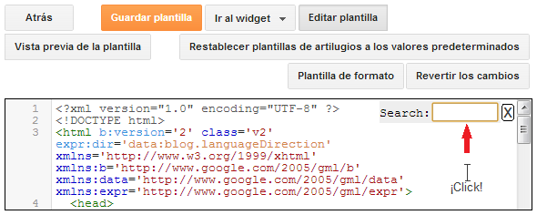 Nuevo editor HTML de Blogger