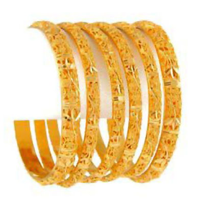 Stylish Gold Bangles Designs 2012